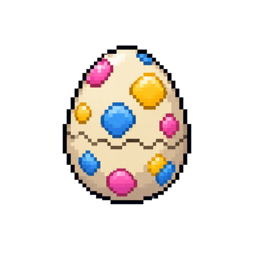 Decorated loading egg